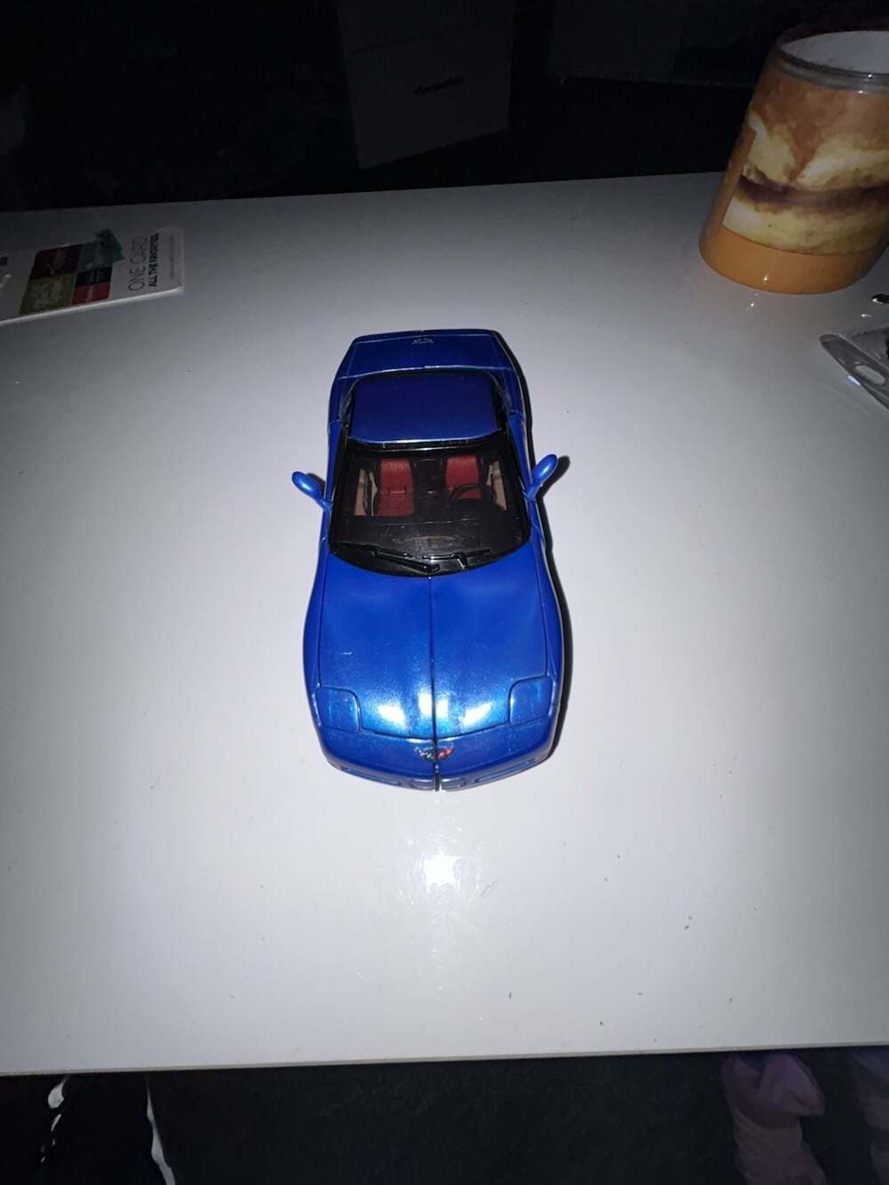 Transformers Alternators Autobot Tracks 1:24 Scale Blue Corvette Action Figure T